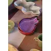 Image de Bol à tapas en grès violet Shell Pamplemousse - HKLIVING