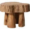 Image de Tabouret en bois rond - HKLIVING