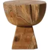 Image de Tabouret en bois arqué - HKLIVING