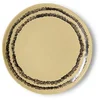 Image de 2 Assiettes à dessert en grès jaune 17,5cm Vaisselle 70s - HKLiving