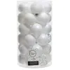 Image de EDM Boules de Noël 37 pcs - Blanc
