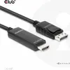 Image de Warner bros. games Câble DisplayPort vers HDMI - 3 m - Noir
