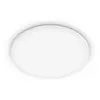 Image de Plafonnier LED Extra-Plat Blanc IP44 15W Variation par Paliers 3 Niveaux CL550 Blanc neutre 4000K