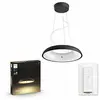 Image de Philips Hue Suspension connectée AMAZE - LED - Noir - White Ambiance - Télécommande Hue incluse
