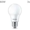 Image de Philips ampoules LED E27 blanc chaud - Lot de 3