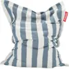 Image de Grand pouf extérieur rayé bleu océan Original Outdoor- Fatboy