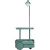 Image de Desserte avec lampadaire en aluminium vert sauge 78 x 55 cm Jolly Trolley- Fatboy