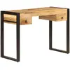 Image de vidaXL - Bureau en Bois de Manguier - 110 cm