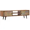 Image de vidaXL Meuble TV Acacia 140 cm