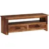 Image de vidaXL Meuble TV 118x30x40 cm Bois massif