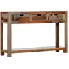 Image de vidaXL Table console bois massif