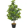 Image de vidaXL Plante Laurier Artificielle - 90 cm