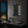 Image de vidaXL Miroir mural LED - 60x80 cm