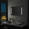 Image de vidaXL Miroir LED Salle de Bain - 100 x 60 cm