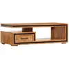 Image de vidaXL Table Basse Bois Acacia - 100x45x33 cm