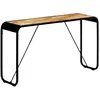 Image de vidaXL Table Console - Manguier/Métal