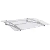 Image de vidaXL Auvent de porte 120x90 cm - Argenté/Transparent