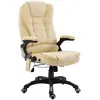 Image de VIDAXL Chaise de bureau de massage - Crème