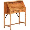 Image de vidaXL Bureau 90 cm - Bois d'Acacia Massif