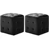 Image de vidaXL Tables de Chevet - Noir