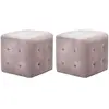 Image de vidaXL Tables de chevet 2 pcs - Rose