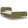 Image de vidaXL Cadre de lit - Vert