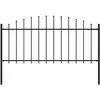 Image de Vidaxl Clôture Jardin - 1,7 m Noir