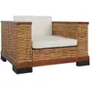 Image de vidaXL Fauteuil Rotin - Marron