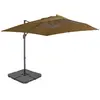 Image de VIDAXL Parasol de jardin 3x3 m - Taupe
