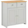 Image de VIDAXL Buffet Gris