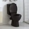 Image de VidaXL Abattant WC Libération rapide - Noir