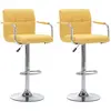 Image de VidaXL Chaises de Bar - Jaune