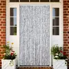 Image de vidaXL Moustiquaire Chenille - Blanc et Gris