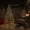 Image de vidaXL Arbre cône LED 240 - 115x150 cm