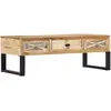 Image de VidaXL Table basse 110x50x38 cm Manguier