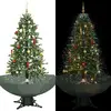 Image de vidaXL Sapin Neigeux Base Parapluie