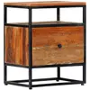 Image de vidaXL Table de chevet bois récupéré