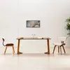 Image de vidaXL Chaises bois courbé (lot de 2) - Crème