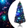 Image de vidaXL Arbre de Noël Fibre Optique 180 cm