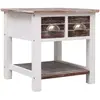Image de VidaXL Table d'appoint marron