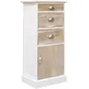 Image de VIDAXL Armoire Latérale - Paulownia