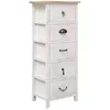 Image de vidaXL Armoire Latérale Bois de Paulownia