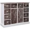 Image de VidaXL Buffet 10 tiroirs 113x30x79 cm bois