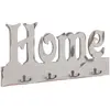Image de vidaXL Porte-manteau Mural HOME - Blanc