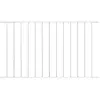 Image de VidaXL Panneau de clôture Acier - Blanc 1,7x1,25 m