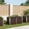 Image de vidaXL Jardinière surélevée Acier galvanisé Marron