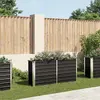 Image de vidaXL Lit surélevé de jardin - Anthracite 160x40x77 cm