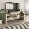 Image de vidaXL Meuble TV Chêne sonoma 100x40x40 cm Bois d'ingénierie