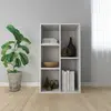 Image de vidaXL Bibliothèque/Buffet Blanc 50x25x80 cm Bois d’ingénierie