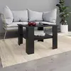 Image de VIDAXL Table Basse Noir 60x60x42 cm